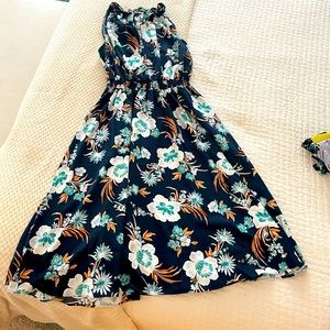 NWT Ann Taylor M petite midi sleeveless dress